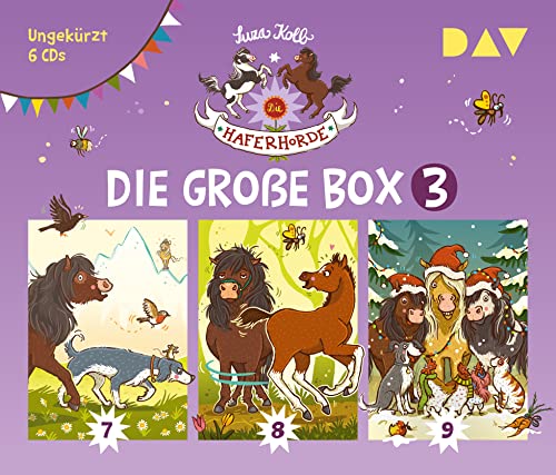 Die Haferhorde – Die große Box 3 (Teil 7-9): Ungekürzte Lesungen mit Bürger Lars Dietrich (6 CDs) von Der Audio Verlag