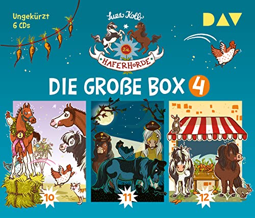 Die Haferhorde – Die große Box 4 (Teil 10-12): Ungekürzte Lesungen mit Bürger Lars Dietrich (6 CDs) von Der Audio Verlag