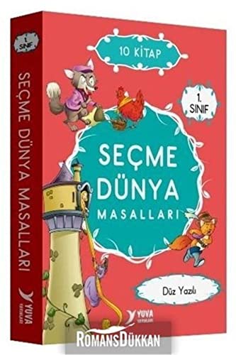 1. Sınıf Seçme Dünya Masalları - 10 Kitap: Düz Yazılı 1. Sınıf Seçme Dünya Masalları - 10 Kitap: Düz Yazılı
