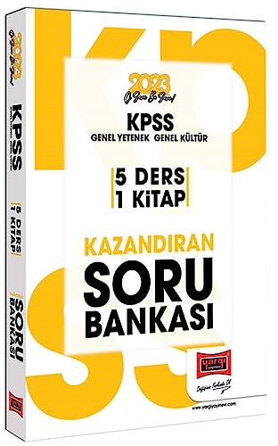 2023 KPSS GY-GK Tüm Dersler 5 Ders 1 Kitap Kazandıran Soru Bankası 2023 KPSS GY-GK Tüm Dersler 5 Ders 1 Kitap Kazandıran Soru Bankası