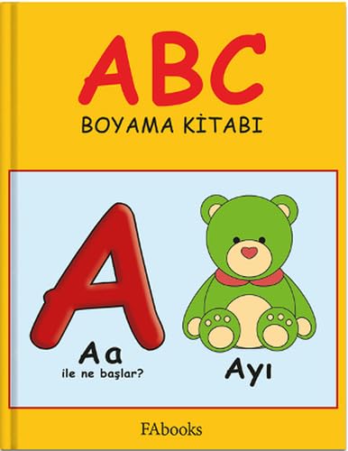 ABC Boyama Kitabı ABC Boyama Kitabı