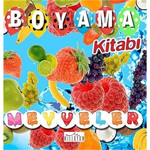 Boyama Kitabi - Meyveler Boyama Kitabi - Meyveler