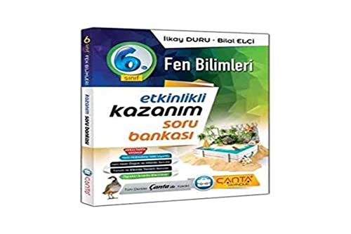 Çanta Yayınları 6. Sınıf Fen Bilimleri Etkinlikli Kazanım Soru Bankası Çanta Çanta Yayınları 6. Sınıf Fen Bilimleri Etkinlikli Kazanım Soru Bankası Çanta
