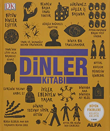 Dinler Kitabı (Ciltli): Büyük Fikirleri Kolayca Anlayın