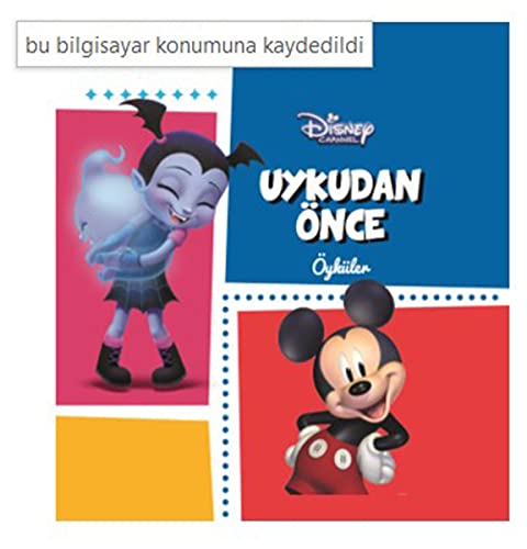 Disney - Uykudan Önce Öyküler Disney - Uykudan Önce Öyküler