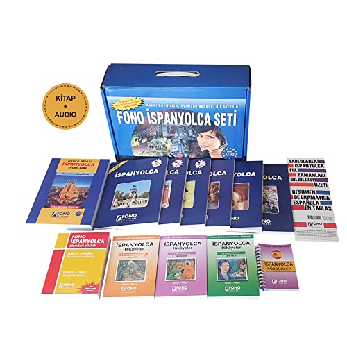 FONO İspanyolca Set (13 kitap + 6 CD)