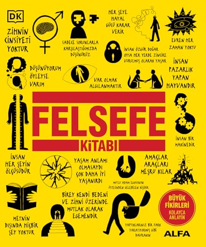 Felsefe Kitabı (Ciltli): Büyük Fikirleri Kolayca Anlayın