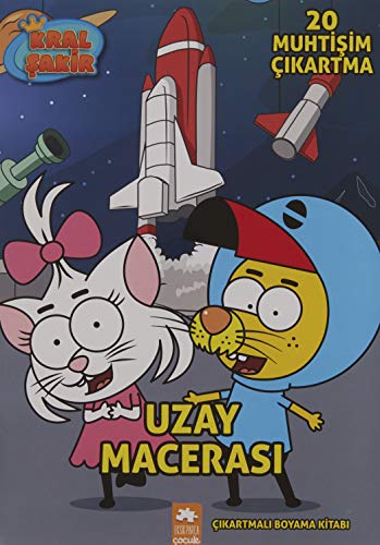 Kral Şakir - Uzay Macerası: Çıkartmalı Boyama Kitabı Kral Şakir - Uzay Macerası: Çıkartmalı Boyama Kitabı