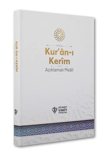 Kur'an-ı Kerim Açıklamalı Meali - Orta Boy - Beyaz Kapak Kur'an-ı Kerim Açıklamalı Meali - Orta Boy - Beyaz Kapak