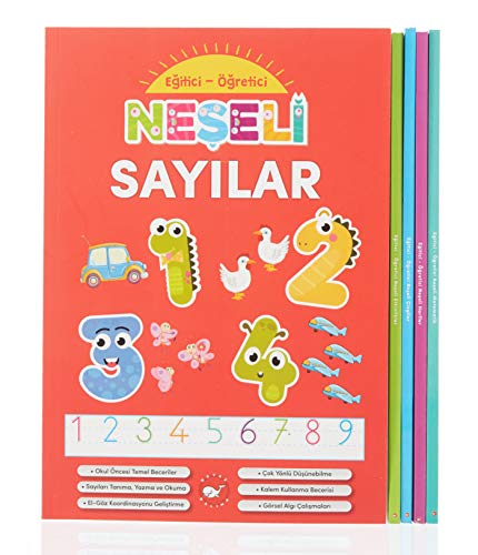 Okul Öncesi Egitici Ögretici Neseli Etkinlikler Seti (5 Kitap Takim)