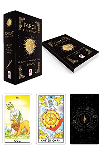 Tarot Klasik Deste 78 Kart ve Anahtar Kitap von Delta Kültür Yayinevi