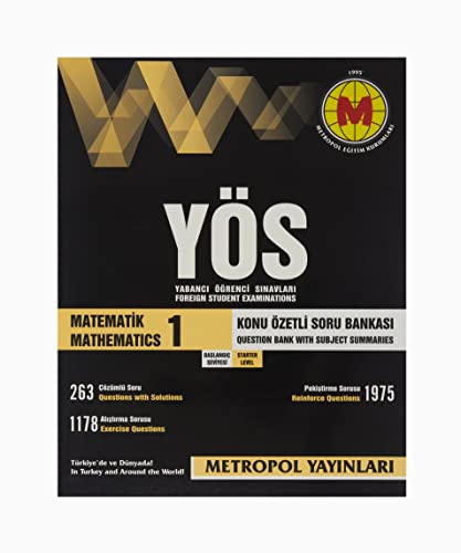 YÖS Matematik 1 Konu Anlatımlı Soru Bankası YÖS Matematik 1 Konu Anlatımlı Soru Bankası