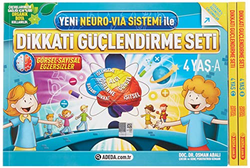 Yeni Neuro VIA Sistemi ile Dikkati Güclendirme Seti 4 Yas