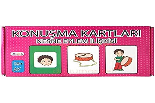 Konuşma Kartları - Nesne Eylem İlişkisi Konuşma Kartları - Nesne Eylem İlişkisi