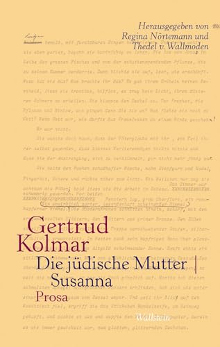 Die jüdische Mutter | Susanna: Prosa