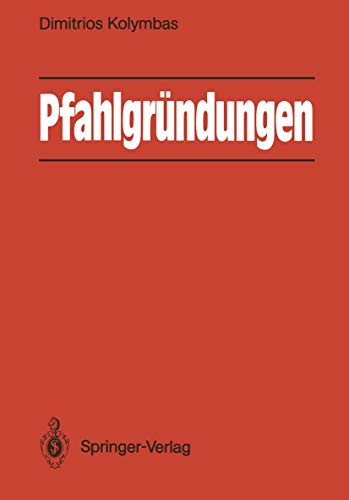 Pfahlgründungen von Springer
