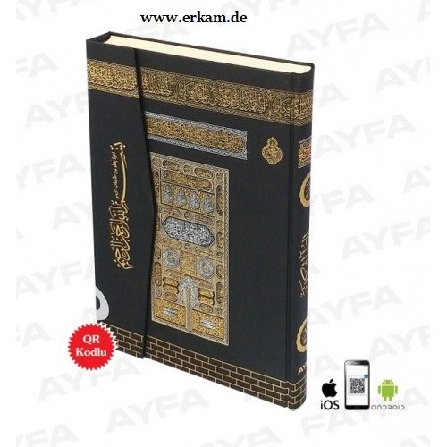 Kabe Desenli Kuran Koran Quran Rahle Boy mit QR CODE QR Kod lu 20 x 28 cm von Ayfa Basin Yayin
