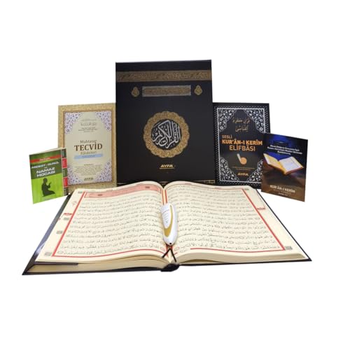 Kalem Kurani Kerim, Kuran okuyan kalem, Koran mit Lesestift Rahle Boy Kabe Kutulu Kalem Kurani Kerim, Kuran okuyan kalem, Koran mit Lesestift Rahle Boy Kabe Kutulu