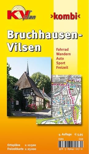 Bruchhausen-Vilsen: 1:12.500 Samtgemeindeplan mit Freizeitkarte 1:25.000 inkl. Rad- und Wanderwegen: Ortspläne 1 : 12 500. Freizeitkarte 1 : 25.000. ... Sport. Freizeit. (KVplan Ostfriesland-Region)