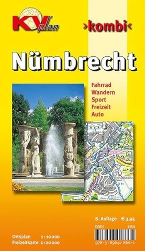Nümbrecht: 1:10.000 Gemeindeplan inkl. Wander- und Radkarte (1:20.000): Fahrrad. Wandern. Sport. Freizeit. Auto (KVplan-Kombi-Reihe) von KommunalVerlag