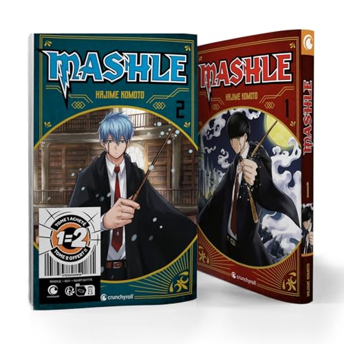 MASHLE 1=1 (T1+T2 GRATUIT): Avec Tome 2, Mash Burnedead et la magie de fer offert