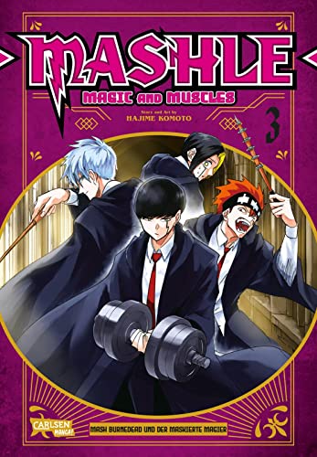 Mashle: Magic and Muscles 3: Witzige und verrückte Fantasy-Action für Fans von Magie und gestählten Muskeln! von CARLSEN MANGA