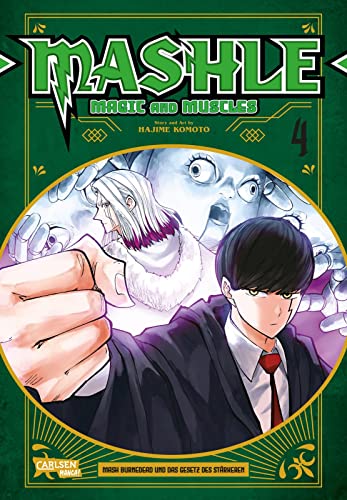 Mashle: Magic and Muscles 4: Witzige und verrückte Fantasy-Action für Fans von Magie und gestählten Muskeln! von CARLSEN MANGA