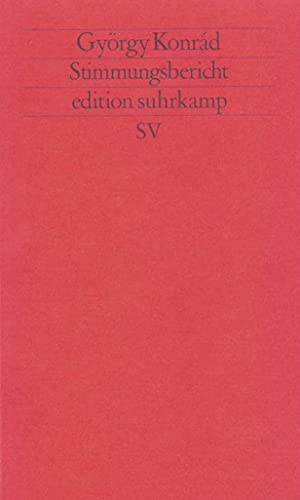 Stimmungsbericht (edition suhrkamp)