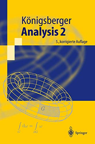 Analysis 2 (Springer-Lehrbuch) (German Edition) von Springer