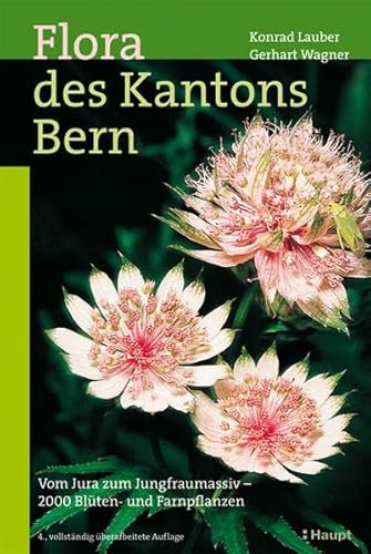 Flora des Kantons Bern: Vom Jura zum Jungfraumassiv - 2000 Blüten- und Farnpflanzen