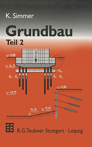 Grundbau, 2 Tle., Tl.2, Baugruben und Gründungen: Teil 2 Baugruben und Gründungen