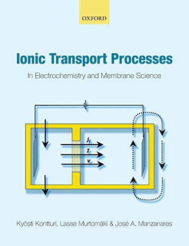 Ionic Transport Processes: In Electrochemistry And Membrane Science Ionic Transport Processes: In Electrochemistry And Membrane Science von Oxford University Press