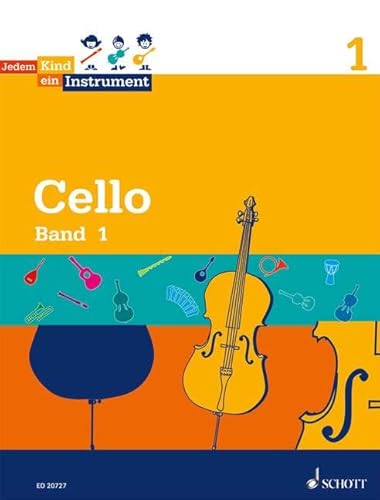 Jedem Kind ein Instrument: Band 1 - JeKi. Violoncello. Schülerheft. von Schott Music Distribution
