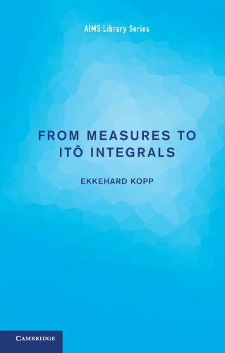 From Measures to Ito Integrals (African Institute of Mathematics Library)
