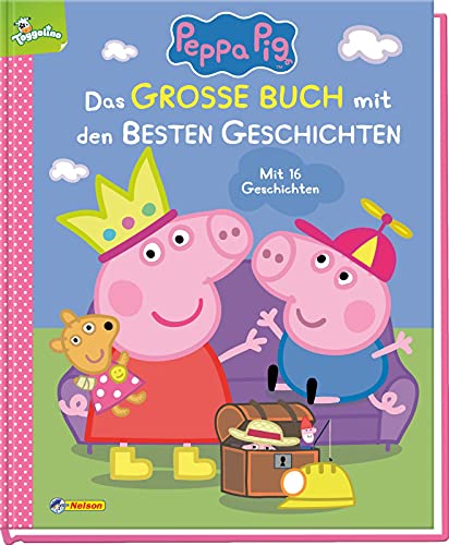 Peppa Wutz Gutenachtgeschichten: Das große Buch mit den besten Geschichten: Mit 16 Vorlesegeschichten ab 3 Jahren