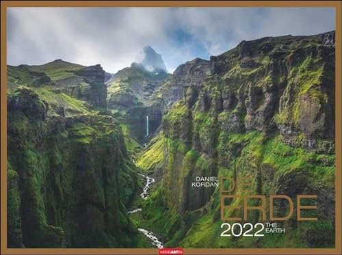 Die Erde Kalender 2022 - von Daniel Kordan - beeindruckender Bildkalender im Großformat 78 x 58 cm - Wandkalender mit internationalem Monatskalendarium - 12 Farbfotos: The Earth