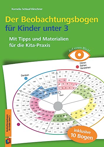 Der Beobachtungsbogen für Kinder unter 3: Mit Tipps und Materialien für die Kita-Praxis (Beobachten und dokumentieren mit der Entwicklungsschnecke) von Verlag An Der Ruhr