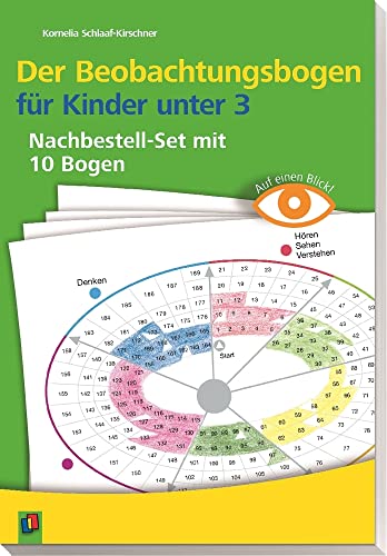 Der Beobachtungsbogen für Kinder unter 3: Nachbestellset mit 10 Bogen (Auf einen Blick)