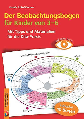 Der Beobachtungsbogen für Kinder von 3-6: Mit Tipps und Materialien für die Kita-Praxis (Auf einen Blick) von Verlag An Der Ruhr