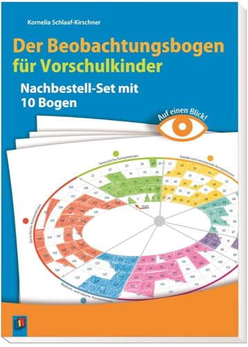 Der Beobachtungsbogen für Vorschulkinder: Nachbestellset mit 10 Bogen (Beobachten und dokumentieren mit der Entwicklungsschnecke) Der Beobachtungsbogen für Vorschulkinder: Nachbestellset mit 10 Bogen (Beobachten und dokumentieren mit der Entwicklungsschnecke) von Verlag An Der Ruhr