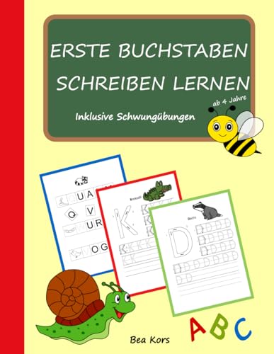 Erste Buchstaben schreiben lernen: Ab 4 Jahre