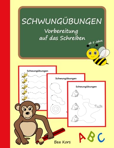 Schwungübungen: Vorbereitung auf das Schreiben von 978-3-9826196-0-6