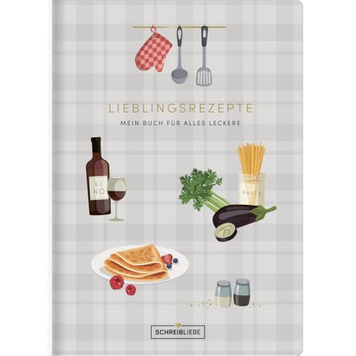 Lieblingsrezepte: Dein Alltagshelfer, Eintragbuch zum Ausfüllen, für deine Lieblingsrezepte 72 Seiten , 14,8 x 21 cm SchreibLiebe von Korsch Verlag