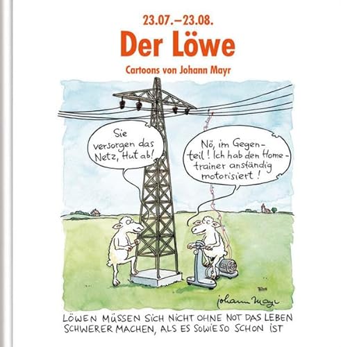 Der Löwe: Witziges Cartoon-Geschenkbuch. Lustige Satierkreiszeichen.