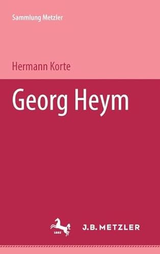 Georg Heym (Sammlung Metzler)