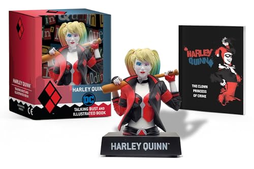 Harley Quinn Talking Figure and Illustrated Book (RP Minis) von Running Press Mini Editions