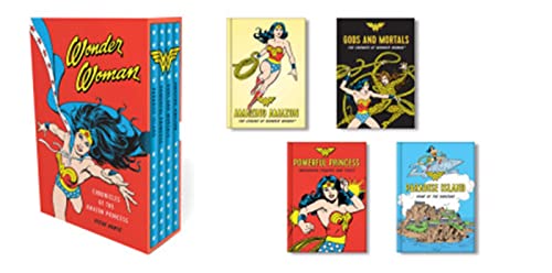 Wonder Woman: Chronicles of the Amazon Princess: (4 hardcover, illustrated books) von Running Press Adult