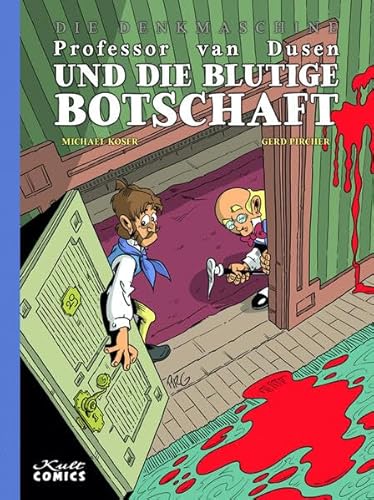Die Denkmaschine 10: Professor van Dusen und die blutige Botschaft von Kult Comics