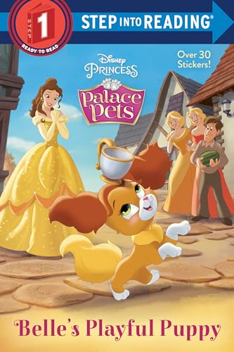 Belle's Playful Puppy (Disney Princess: Palace Pets: Step into Reading, Step 1)
