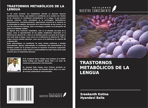 TRASTORNOS METABÓLICOS DE LA LENGUA von Ediciones Nuestro Conocimiento